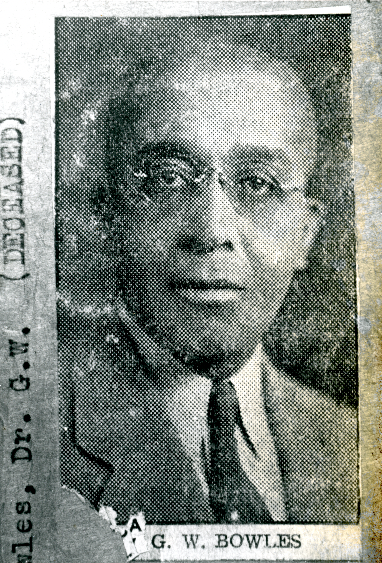 Dr. George Bowles